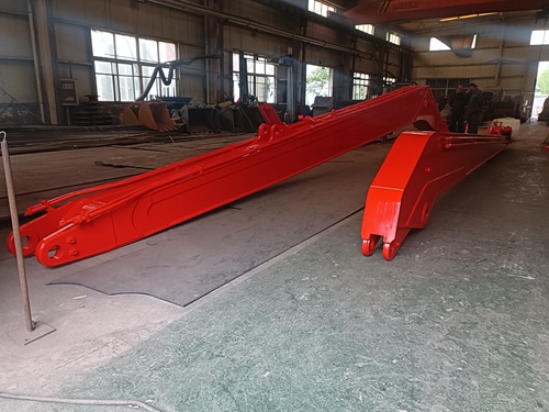 挖掘機加長臂改裝